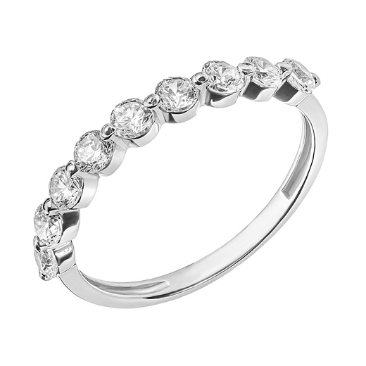 Кольцо из серебра с камнем Фианит фото, цены