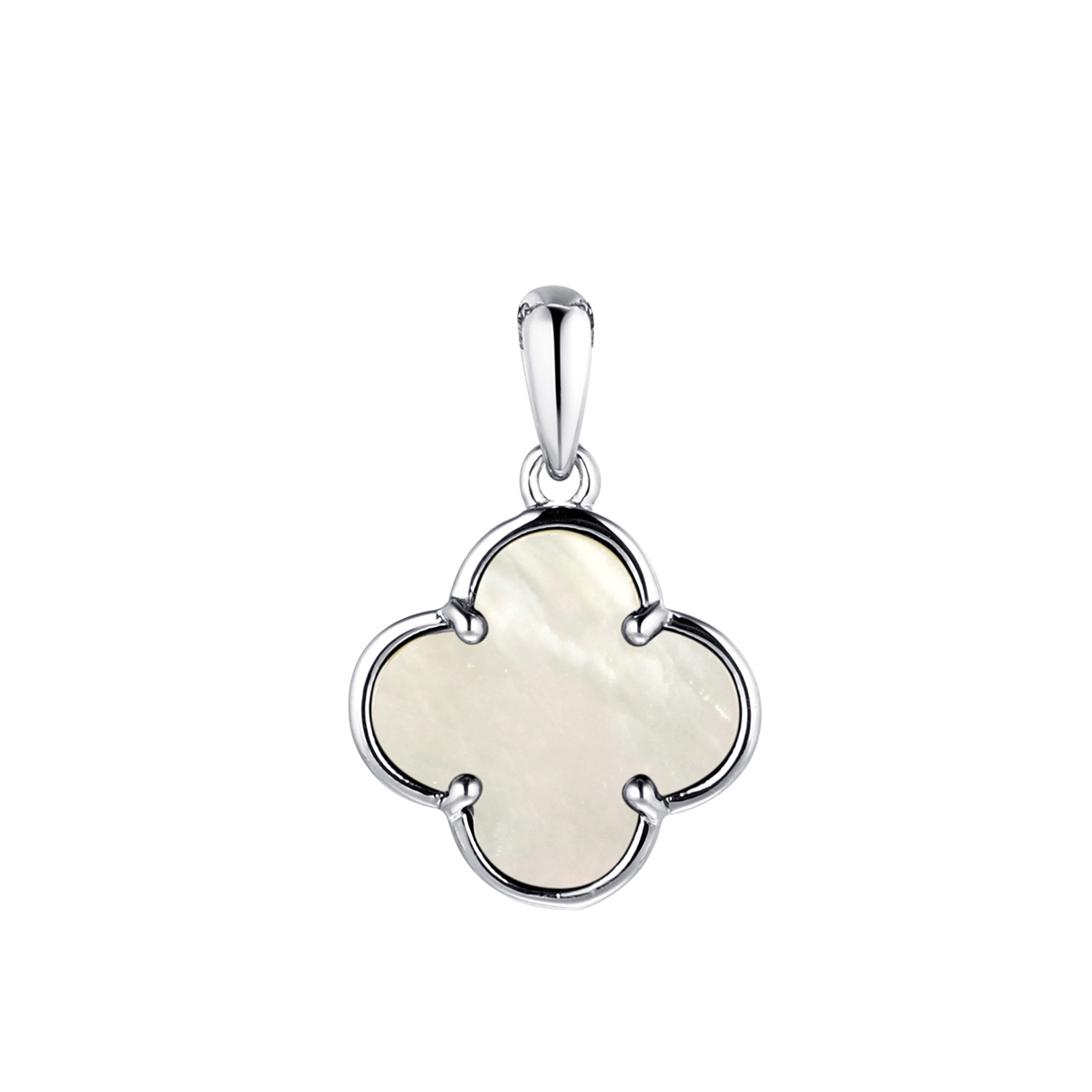 Подвеска из серебра с камнем Перламутр фото, цены