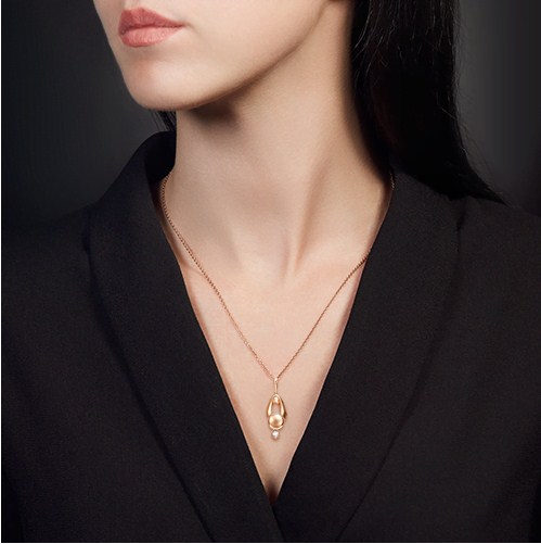 Подвеска из золота с камнем Топаз фото, цены