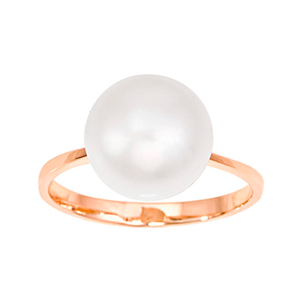 Кольцо из золота с камнем Жемчуг фото, цены