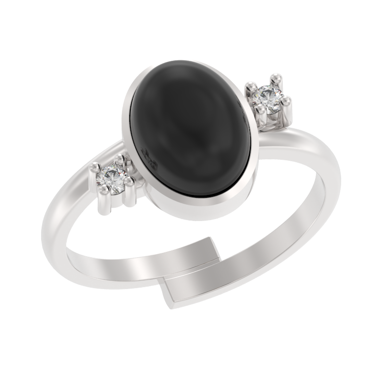 Кольцо из серебра с камнем Агат фото, цены