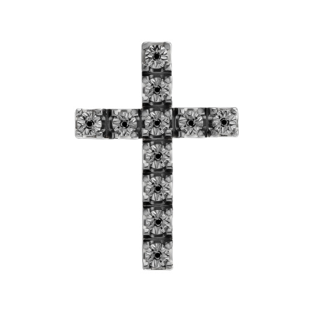 Подвеска из серебра с камнем Бриллиант фото, цены