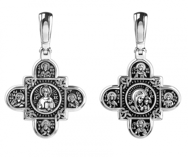 Крест из серебра фото, цены