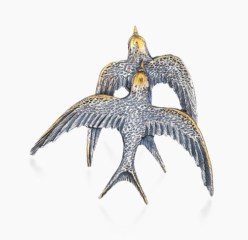 Брошь из серебра фото, цены