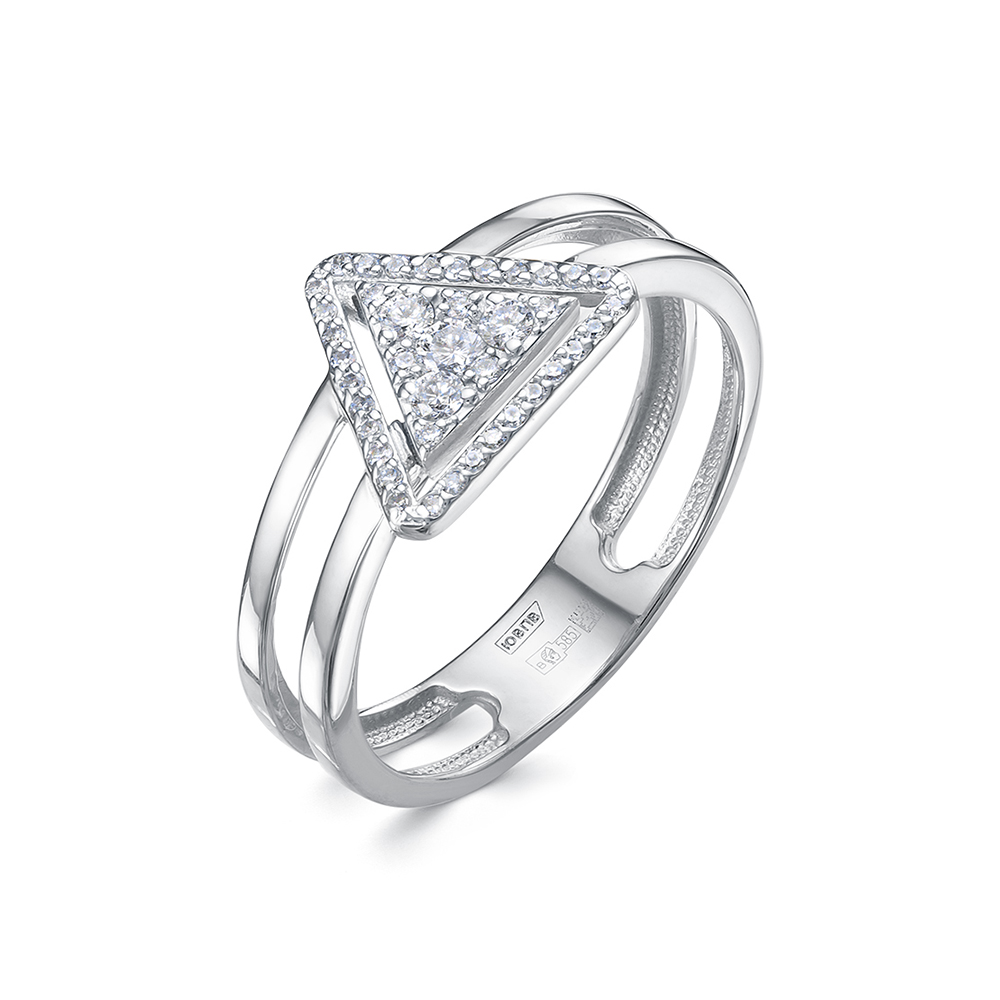 Кольцо из золота с камнем Бриллиант фото, цены