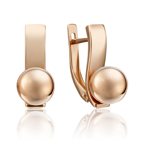 Серьги из золота без вставок фото, цены