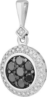 Подвеска из золота с камнем Бриллиант, Изумруд фото, цены