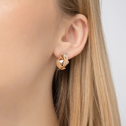 Серьги из золота без вставок фото, цены