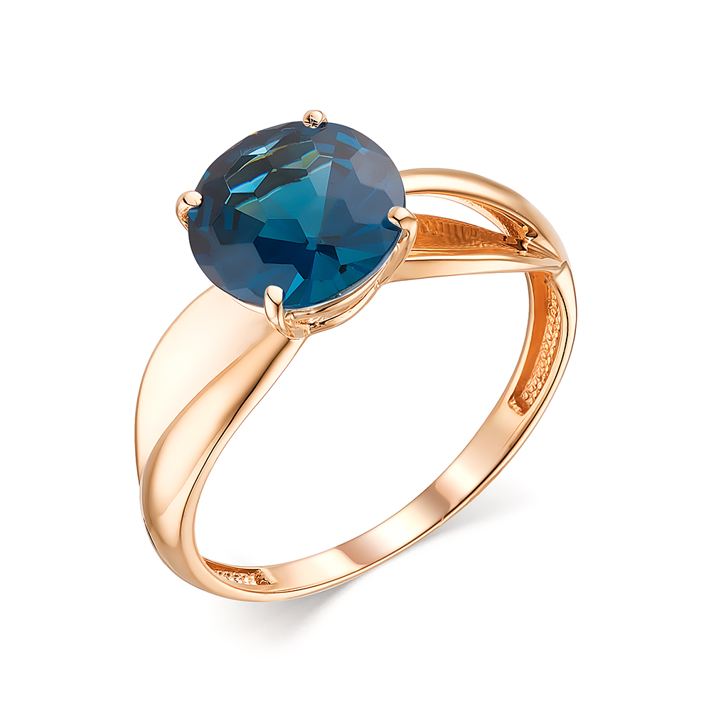 Кольцо из золота с камнем Султанит г/т фото, цены