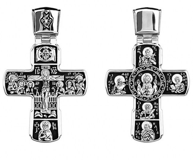 Крест из серебра фото, цены