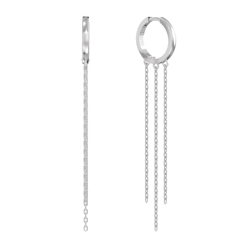 Серьги из серебра фото, цены