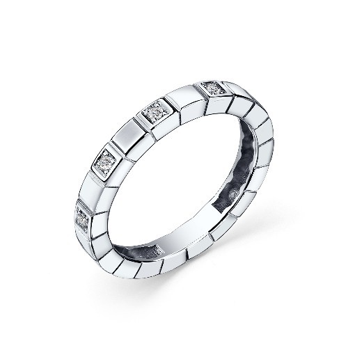 Кольцо из серебра с камнем Фианит фото, цены