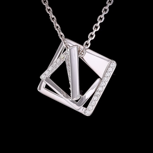 Подвеска из серебра с камнем Фианит фото, цены