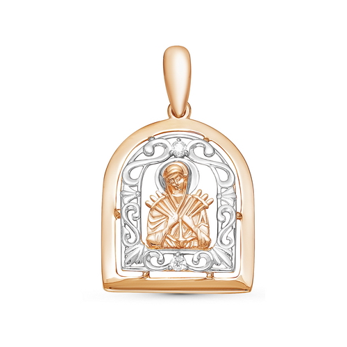 Икона из золота с камнем Фианит фото, цены