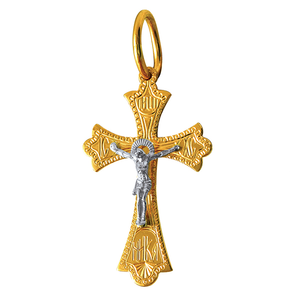 Крест из золота без вставок фото, цены