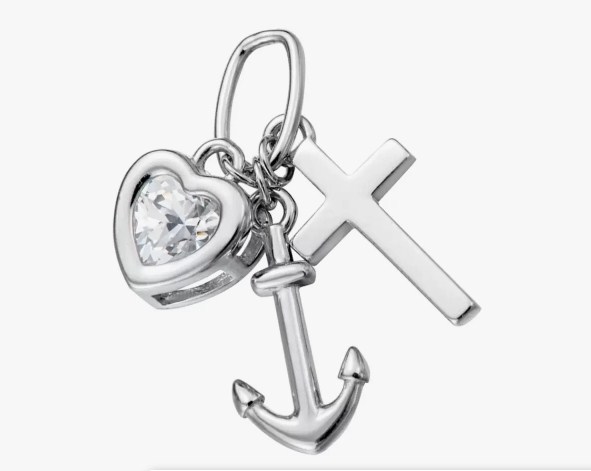 Кулон из серебра с камнем Циркон фото, цены