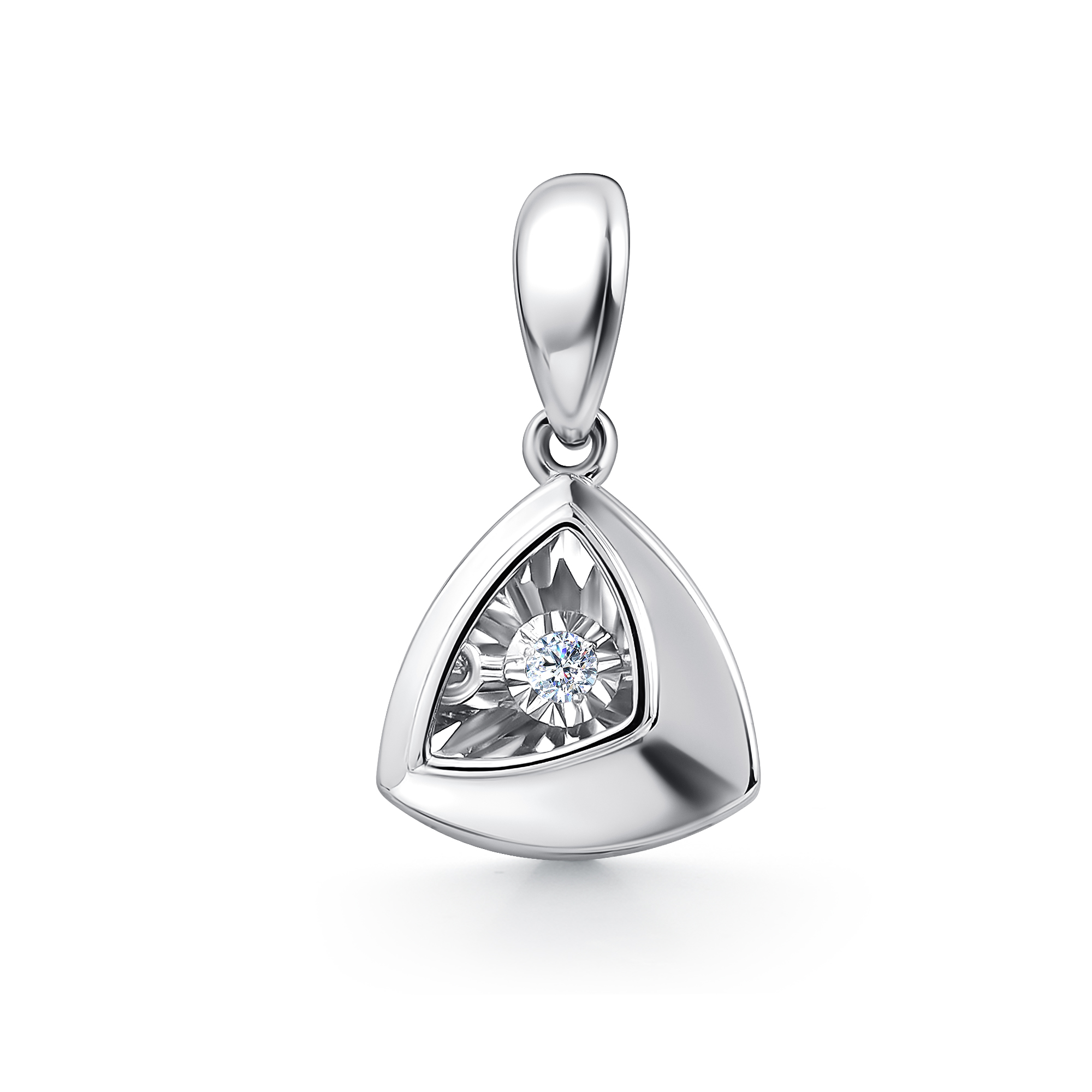 Подвеска из золота с камнем  фото, цены