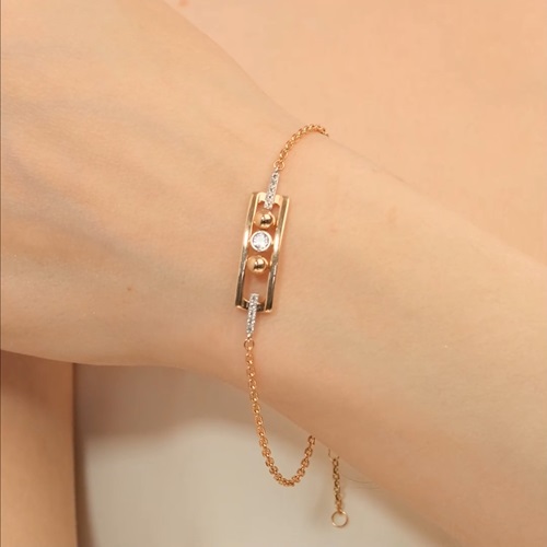 Браслет из золота с камнем Топаз фото, цены