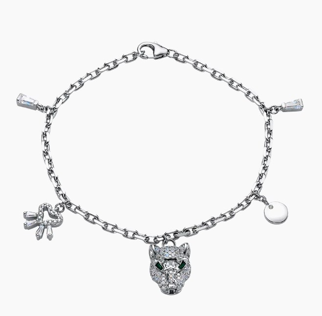 Браслет из серебра с камнем Циркон фото, цены