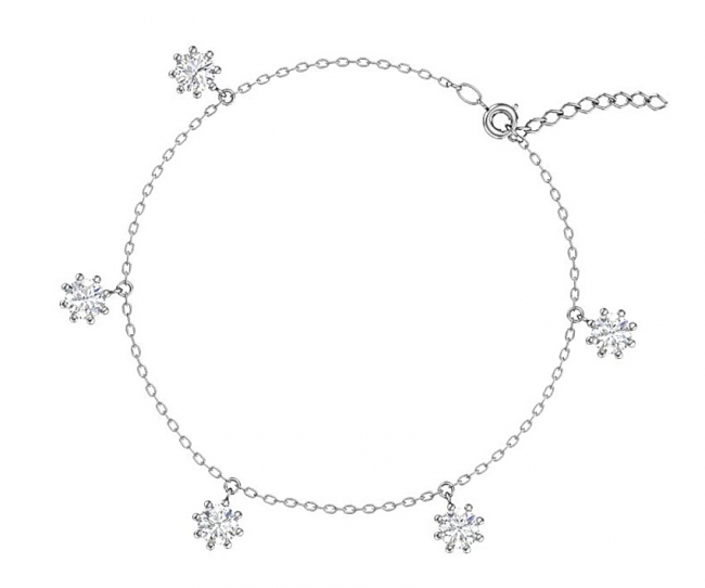 Браслет из серебра с камнем Фианит фото, цены