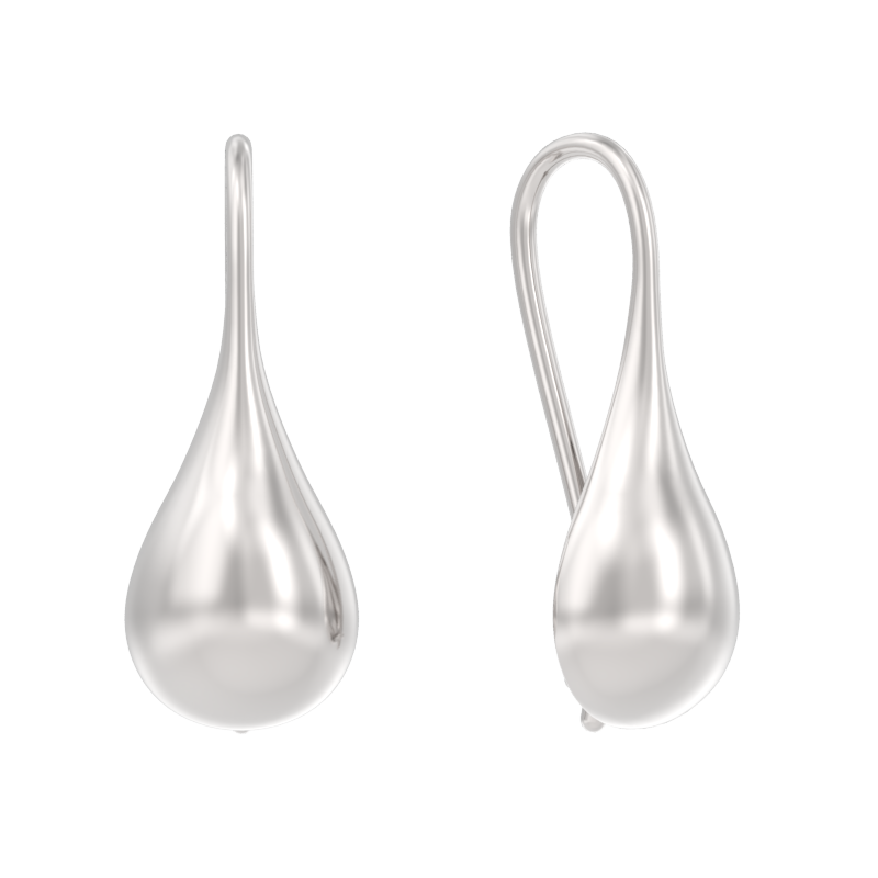 Серьги из серебра фото, цены