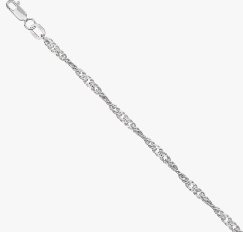 Цепь из серебра фото, цены