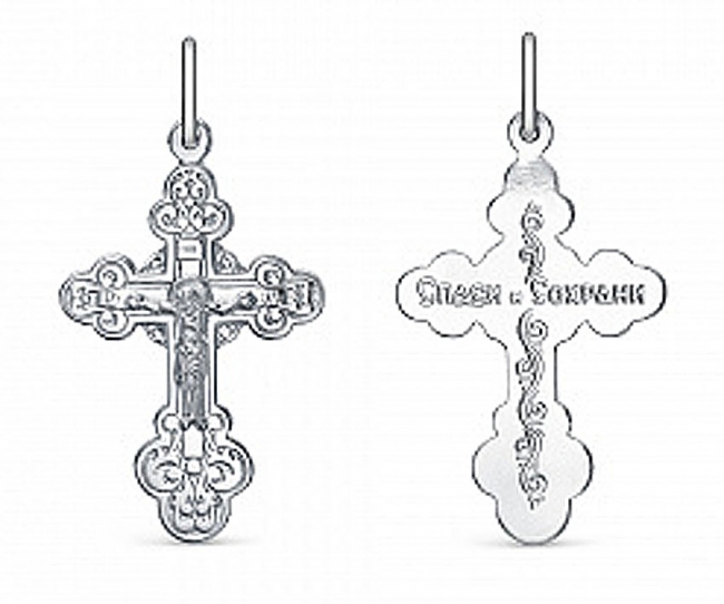 Крест из серебра фото, цены