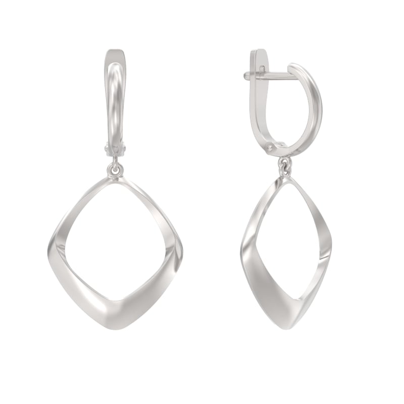 Серьги из серебра фото, цены