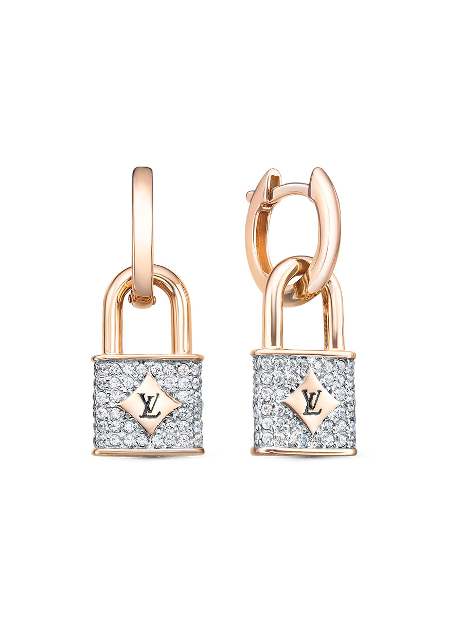 Серьги из золота с камнем Фианит, вставками эмали фото, цены