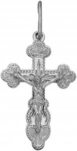 Крест из серебра фото, цены
