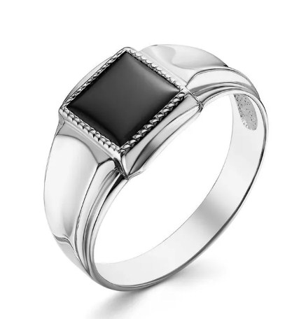 Печатка из серебра с камнем Фианит фото, цены