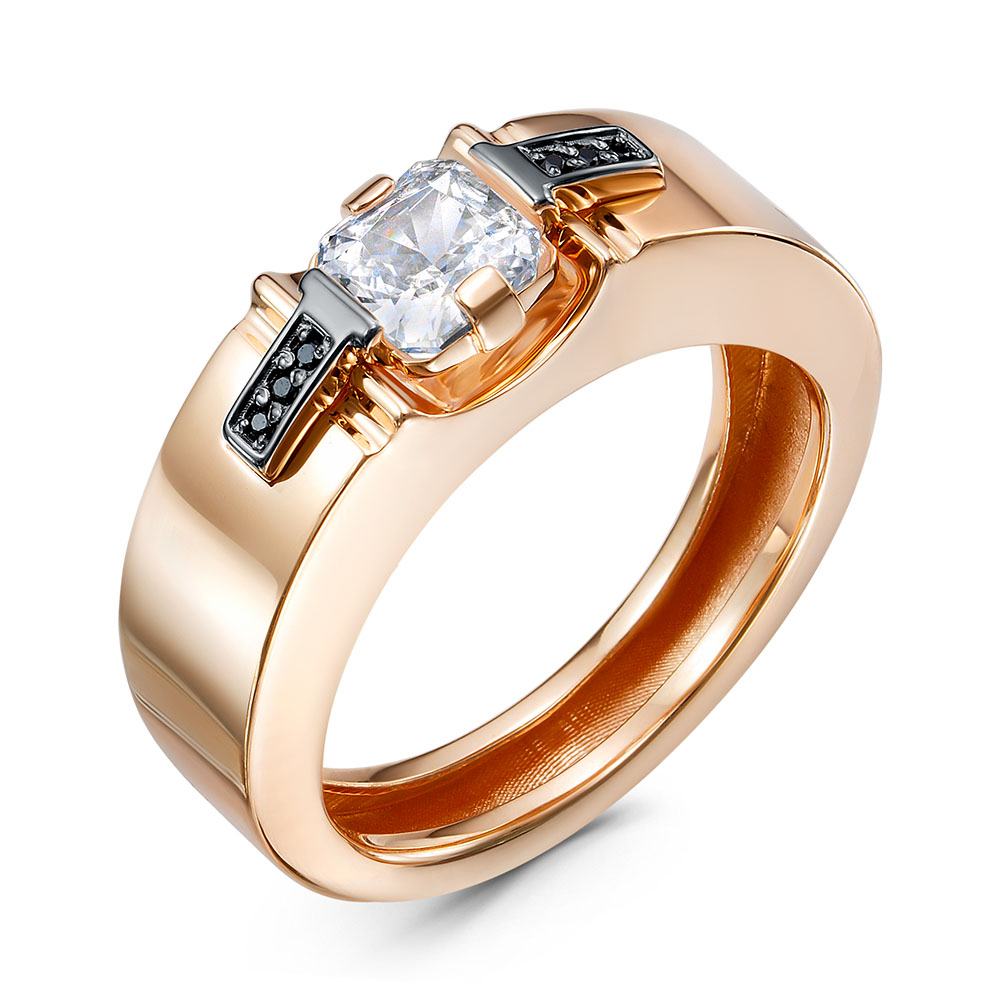 Кольцо из золота с камнем Фианит,  фото, цены