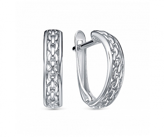 Серьги из серебра фото, цены