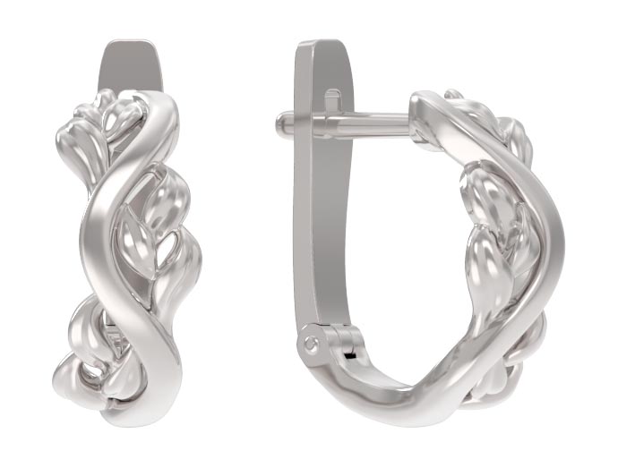 Серьги из серебра фото, цены