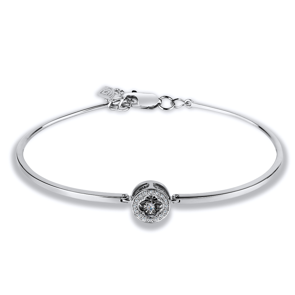 Браслет из золота с камнем Бриллиант,  фото, цены