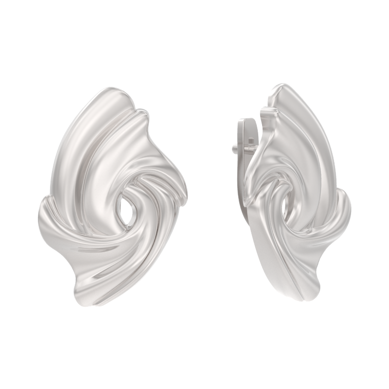 Серьги из серебра фото, цены