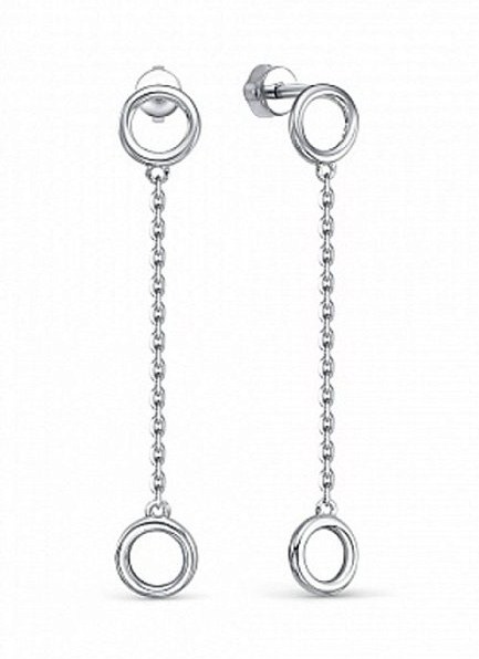 Серьги из серебра фото, цены