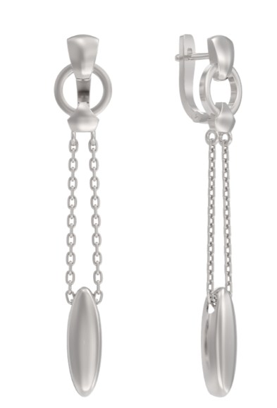 Серьги из серебра фото, цены