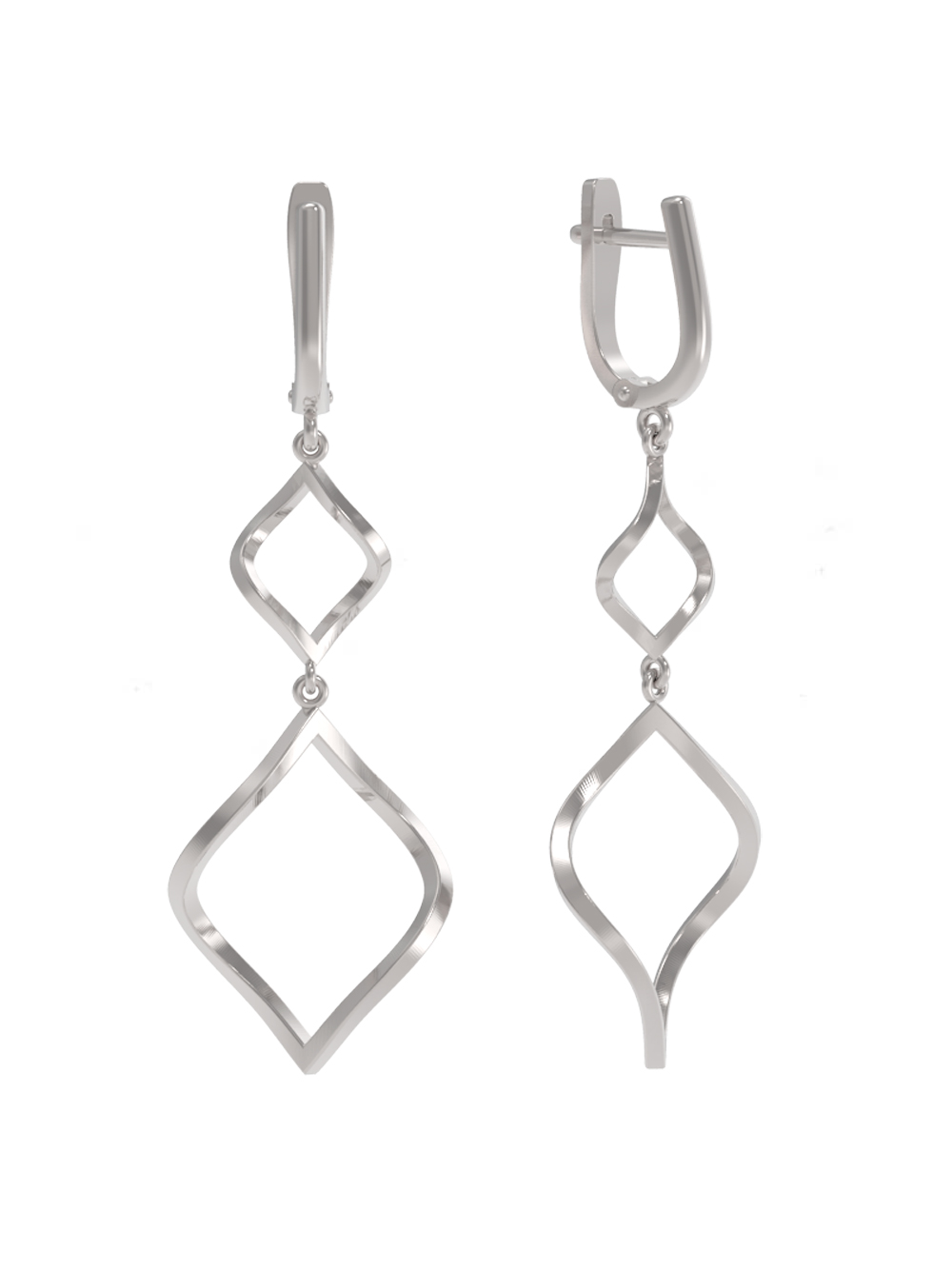 Серьги из серебра фото, цены