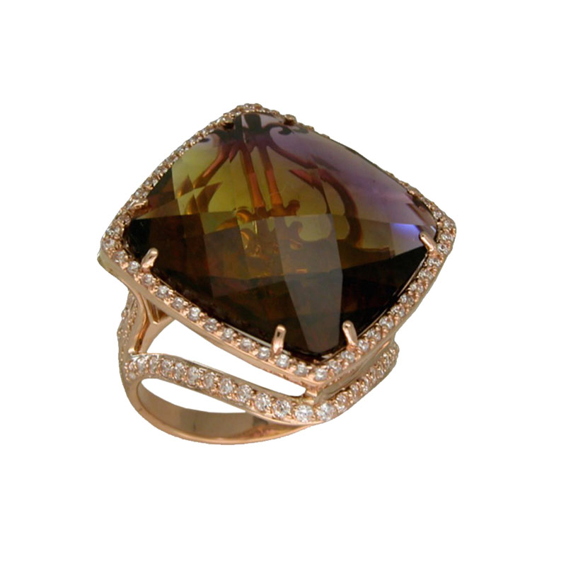 Кольцо из серебра с камнем Фианит, Ситалл фото, цены