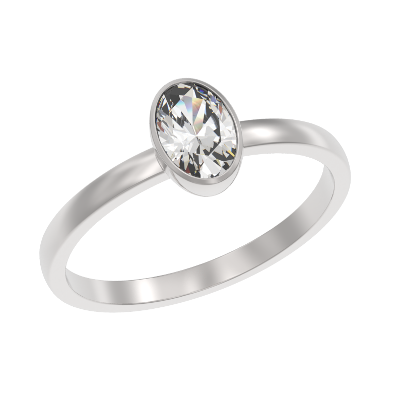 Кольцо из серебра с камнем Фианит фото, цены