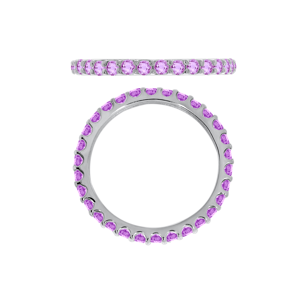 Кольцо из серебра с камнем аметист фото, цены