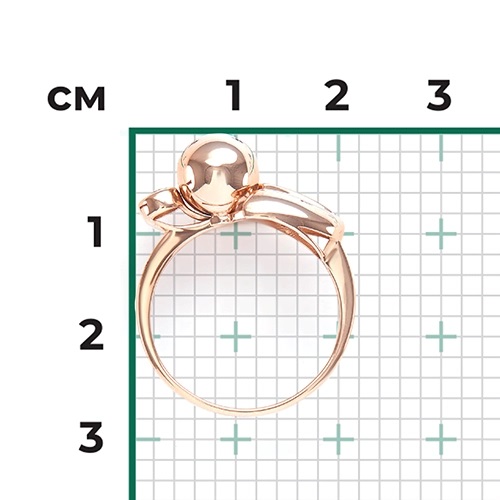 Кольцо из золота с камнем Топаз фото, цены