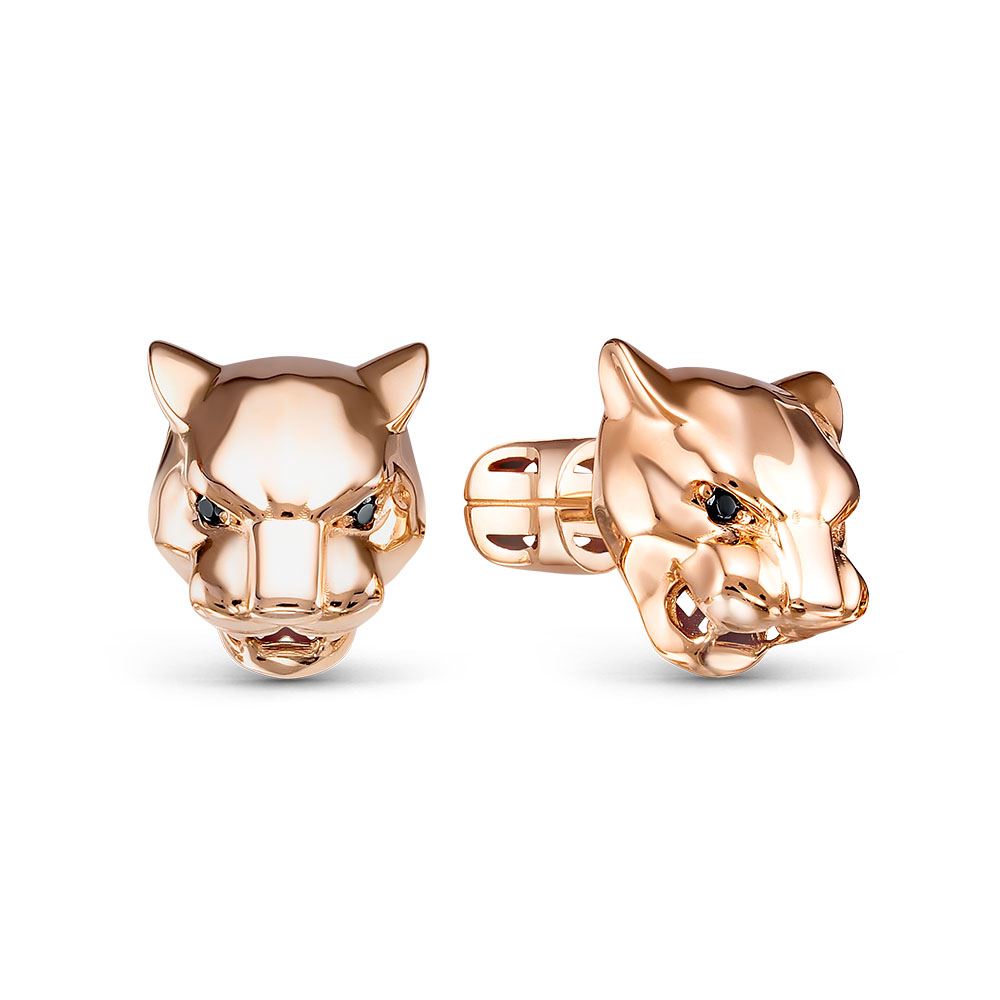 Пуссеты из золота с камнем Фианит фото, цены