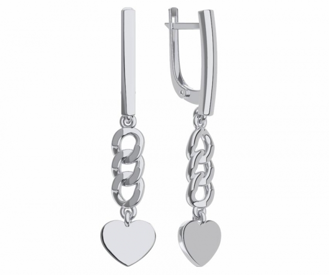 Серьги из серебра фото, цены