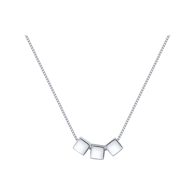 Колье из серебра с камнем  фото, цены