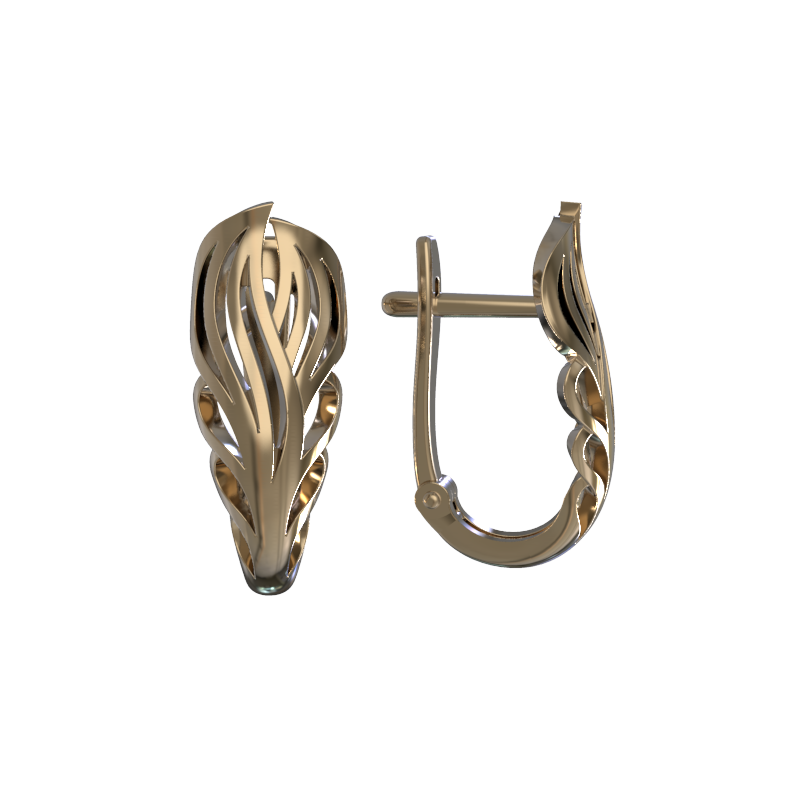 Серьги из золота фото, цены