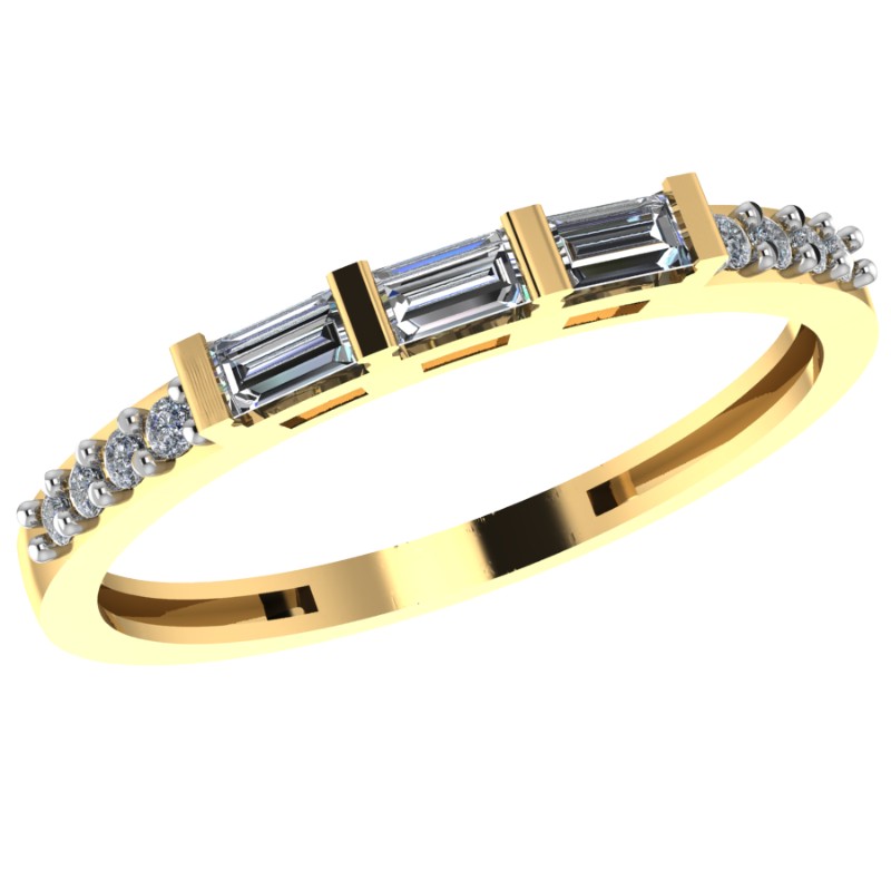 Кольцо из золота с камнем Фианит фото, цены