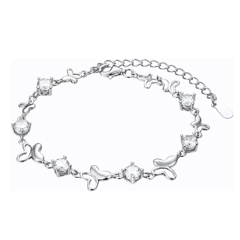 Браслет из серебра с камнем Циркон фото, цены