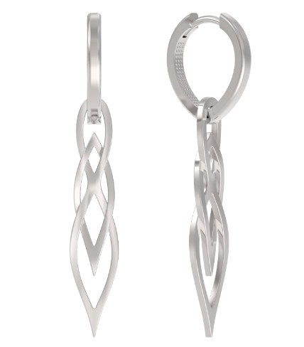 Серьги из серебра фото, цены